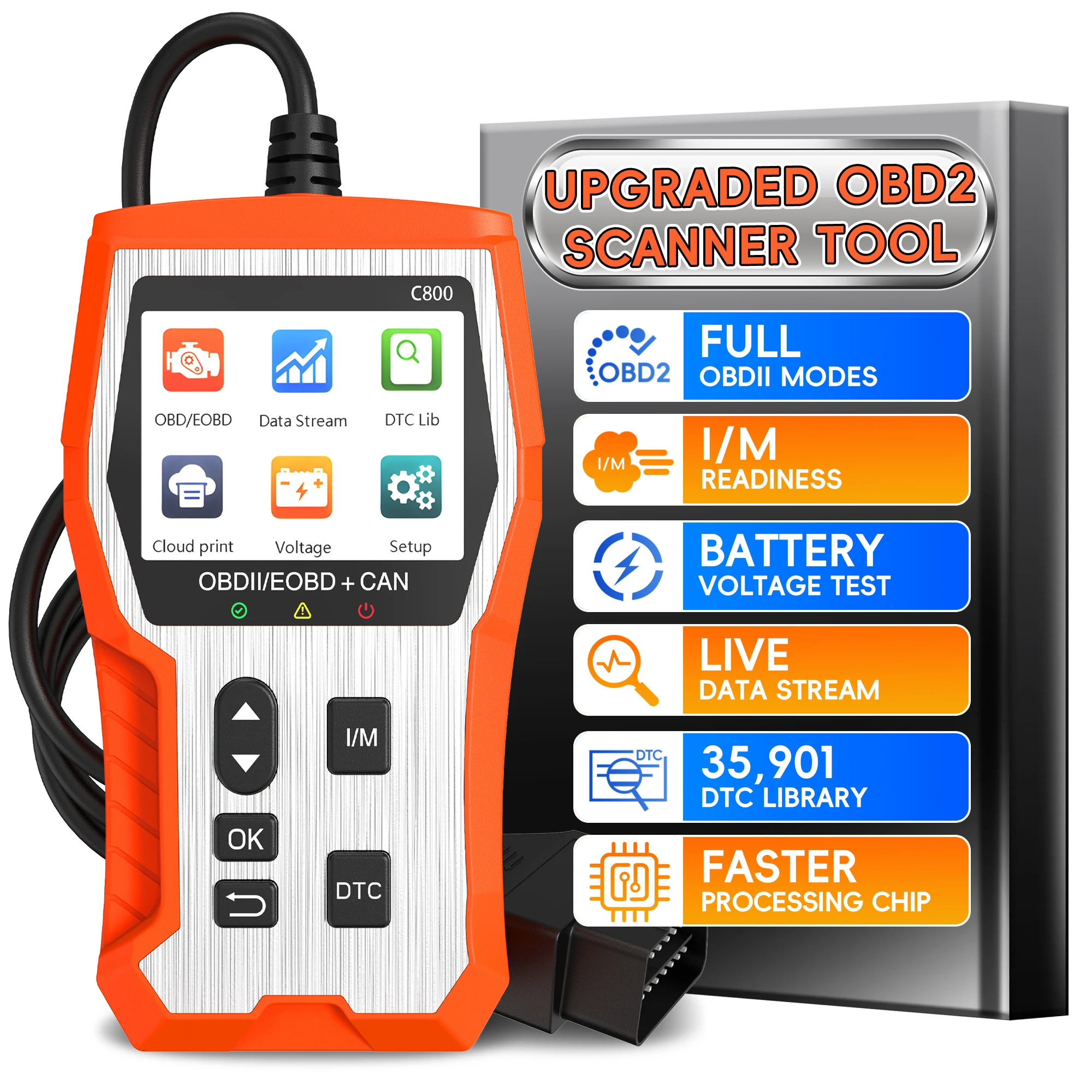 OBD2 Scanner, Vehic…