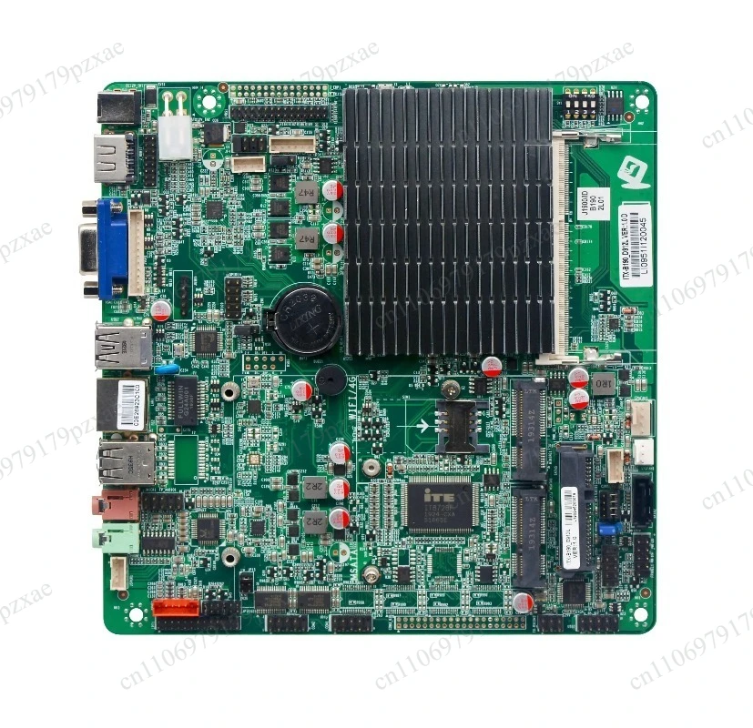 All In One Bay Trail Platform Motherboard, Celeron J1900 Quad Core, Fanless Mini ITX, Support Windows 7/8/10 & Linux System