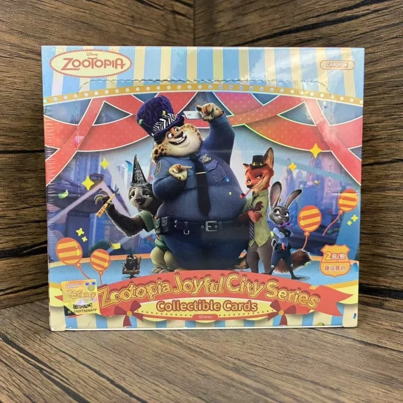 New Arrival Original Disney Zootopia Card Blind Box Rabbit Judy Collection Cards Birthday Gift Collect Cards In Stock