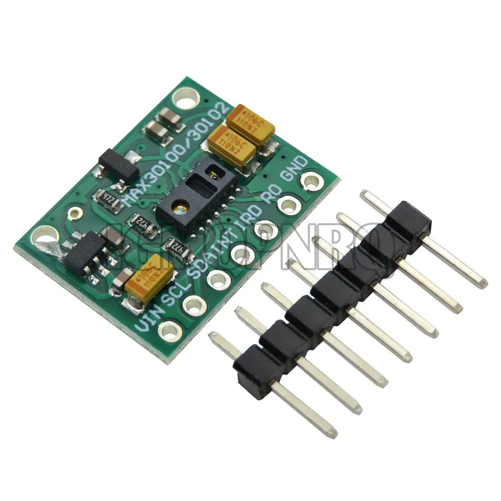 1PCS Low Power MAX30100 MAX30102 Sensor Heart Rate Breakout Board For Arduino Blood Oxygen Sensor Module MAX30100 Pulse Oximeter