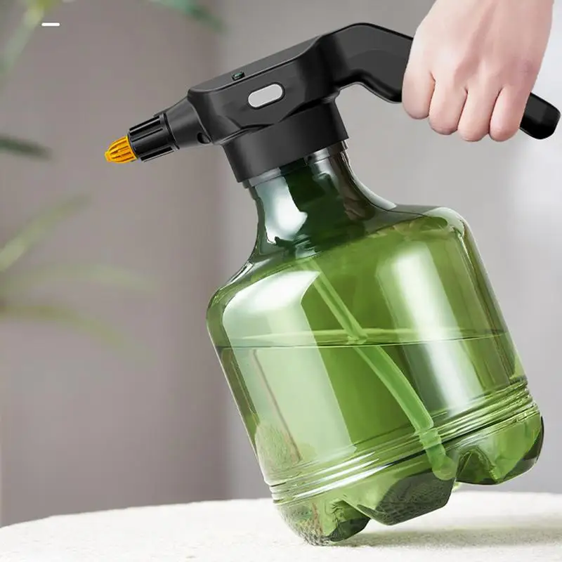 Electric Spray Bottle Electric Watering Can 3000ml Garden Sprayer Fine Mist Plant Watering Device Adjustable Atomization Sprayer