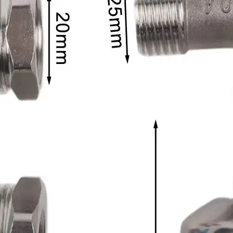 304 Stainless Steel Float Valve With Adapters For Automatic Water Level Control In Tank Aquarium Pool Plumbing System