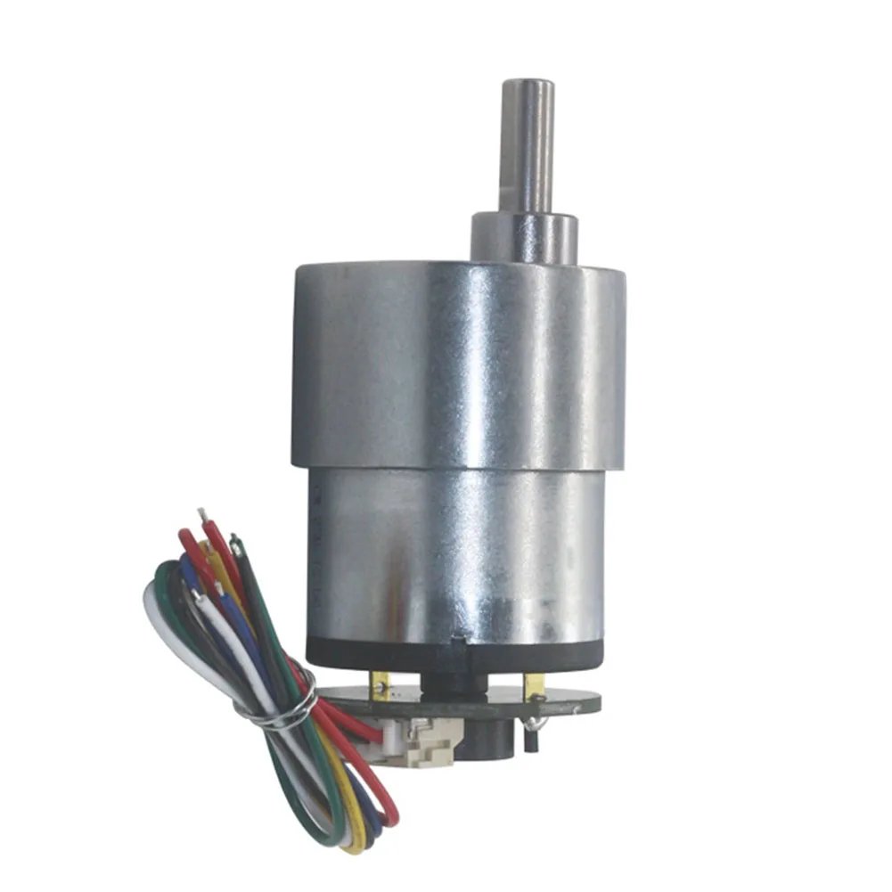 Für Robotik DC12V Motor Encoder Motor Standardgröße Metallgehäuse Längerte Lebensdauer Robuste Konstruktion Geschwindigkeitseinstellung