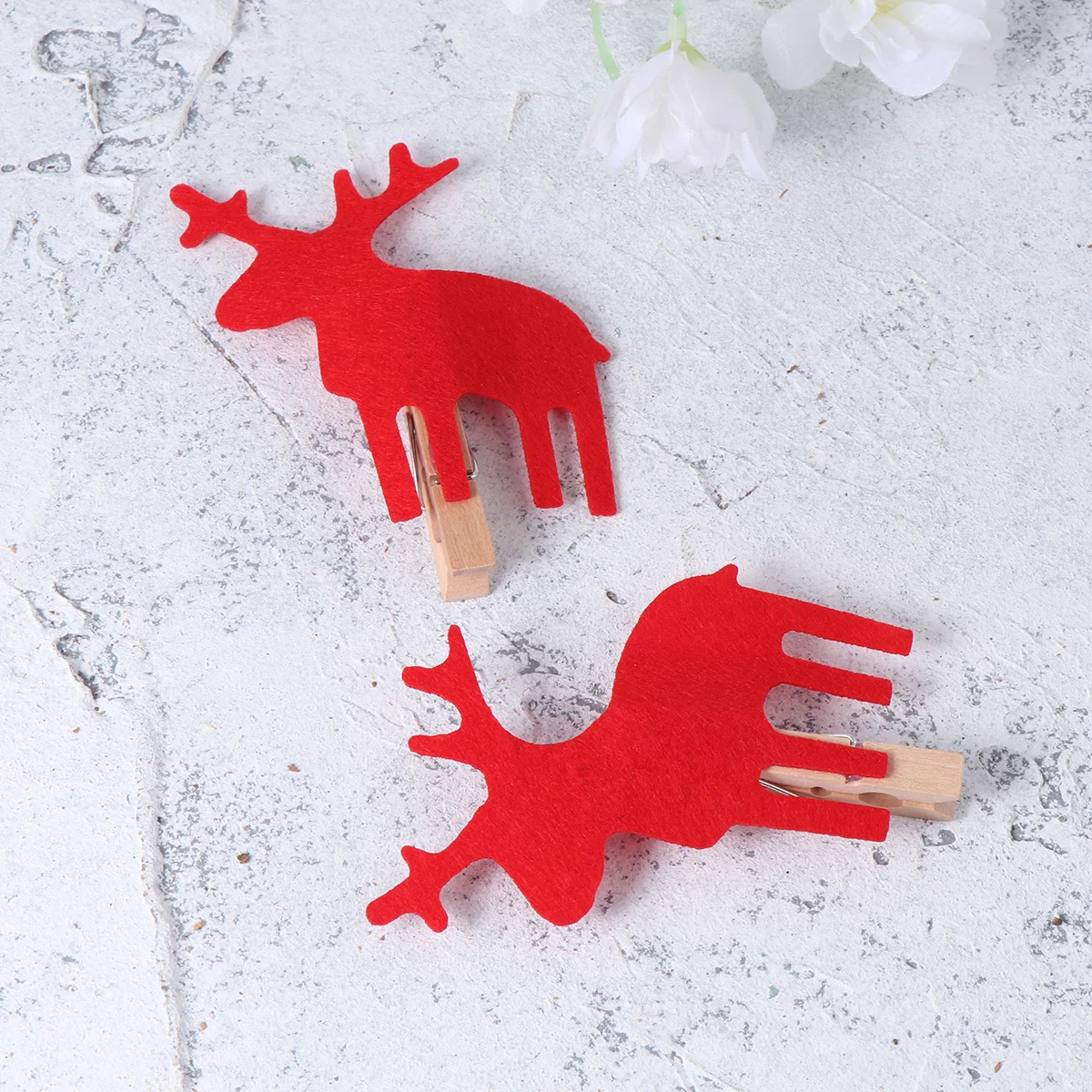 

30Pcs Multifunctional Mini Clips for Photo Collage Crafts Cards Banners Home Office Decorations Christmas Photo Clips