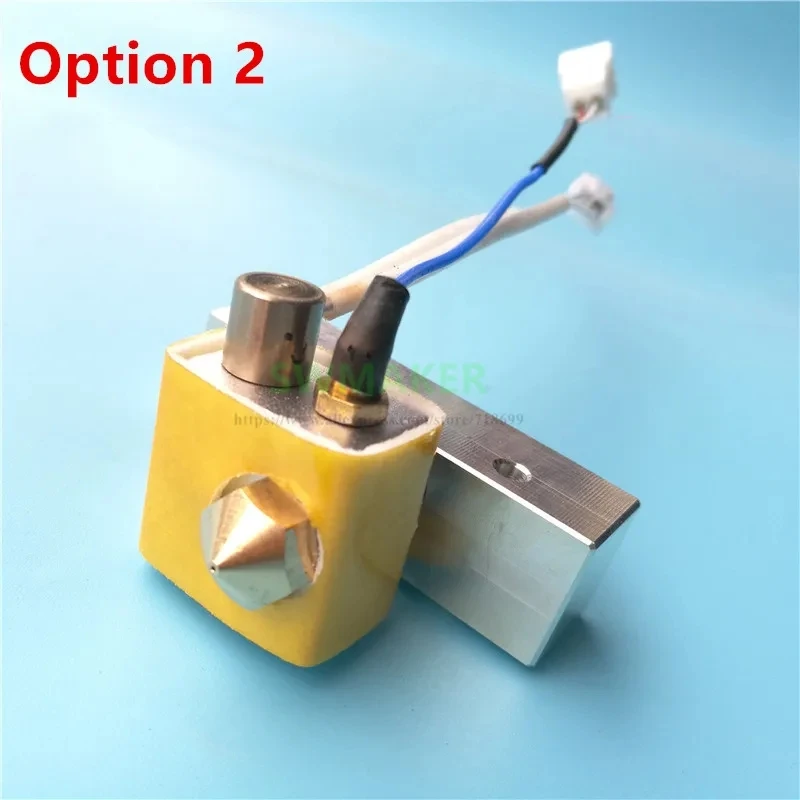 1Set Dremel 3D20 Hotend Extruder Kit Met Koelblok + Verwarming Cartridge + K Thermokoppel