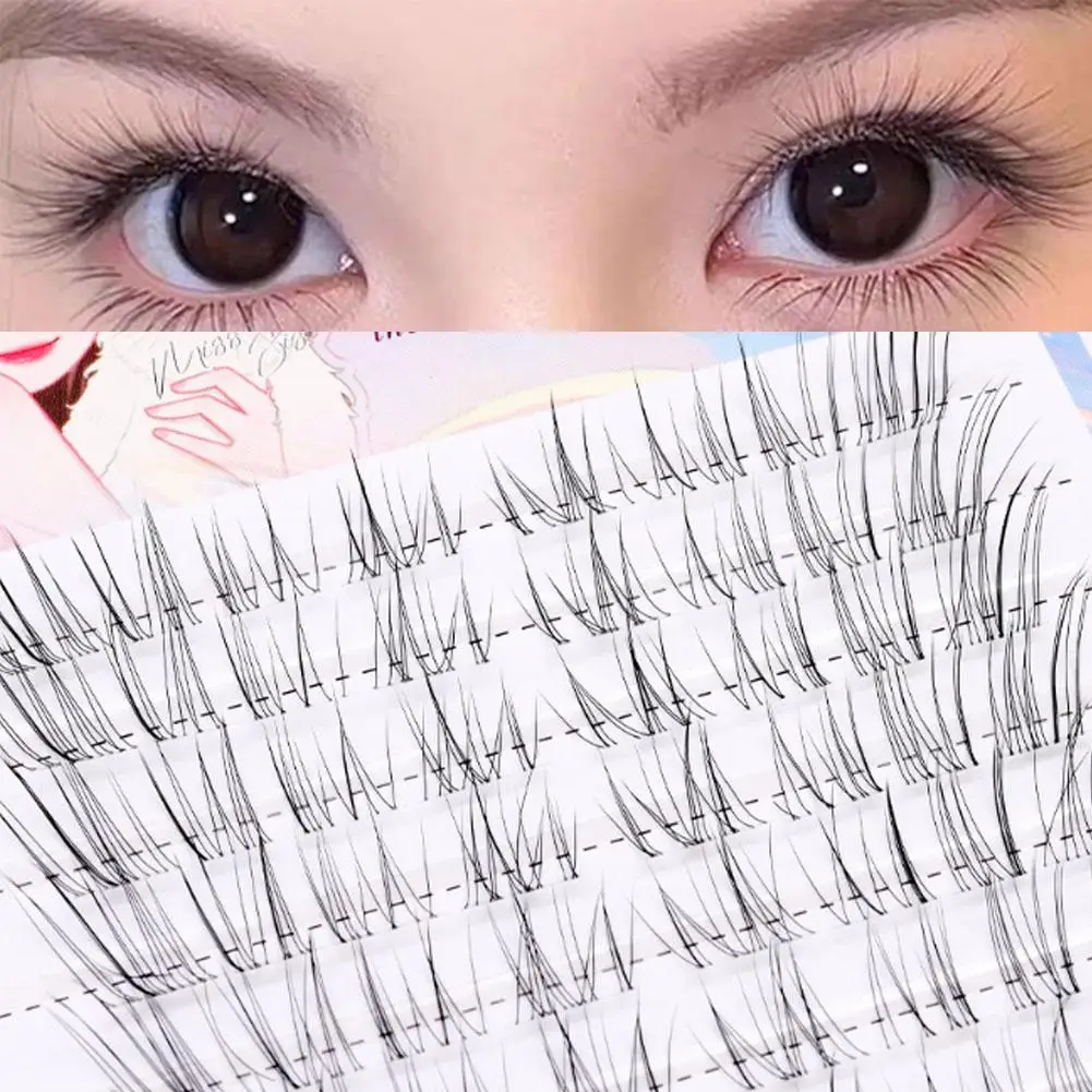 コミックナチュラルつけまつげ、斜め透明ソフトつけまつげ、ふわふわカールつけまつげ、スイートクール用1セット