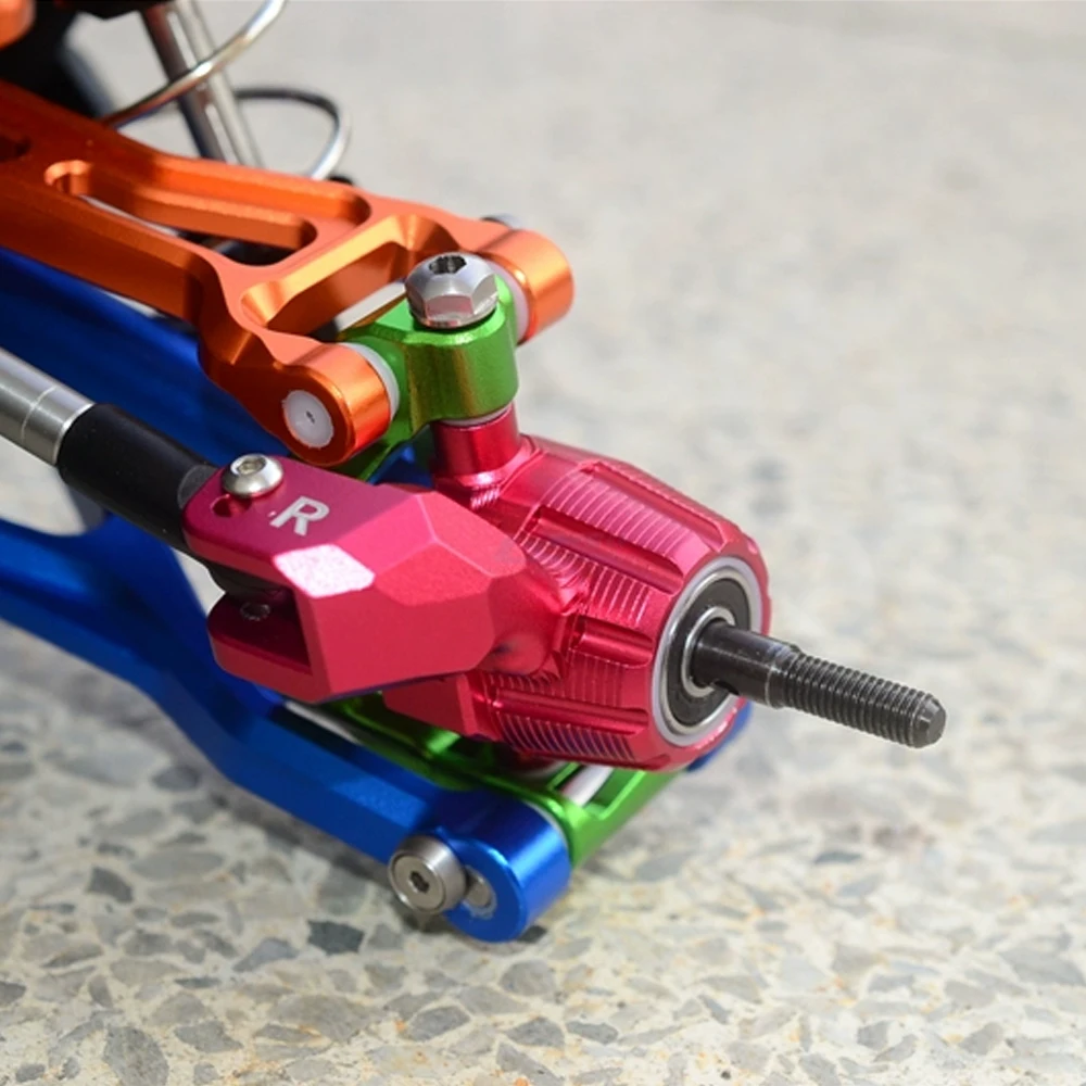 GPM لـ Traxxas 1/8 MAXX SLASH 6S 1/10 MAXX V2 2.0 WideMaxx 4S شاحنة كبيرة سبيكة معدنية كأس التوجيه الأمامي كتل التوجيه 8937