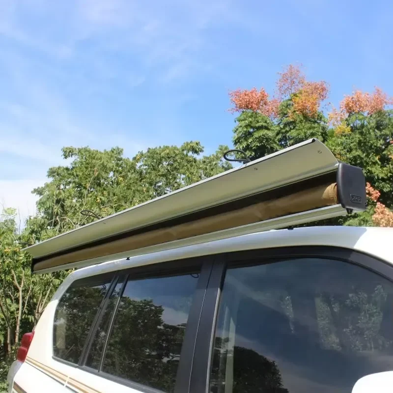 Large bracket Aluminum shell side net Car tent Shade side cover Outdoor mosquito net Cloth house Car side net Sunscreen
