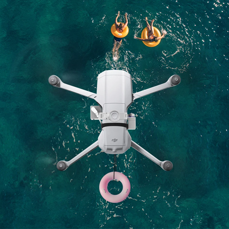 BRDRC Airdrop System for DJI Mavic Air 2/2S Wedding Proposal Delivery Device Dispenser Thrower Fishing Bait Airdrop Accessories