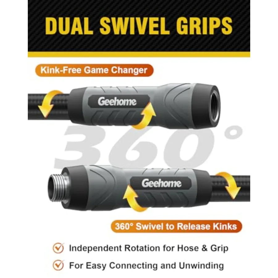 Heavy Duty Garden Hose, 50 Feet x 5/8