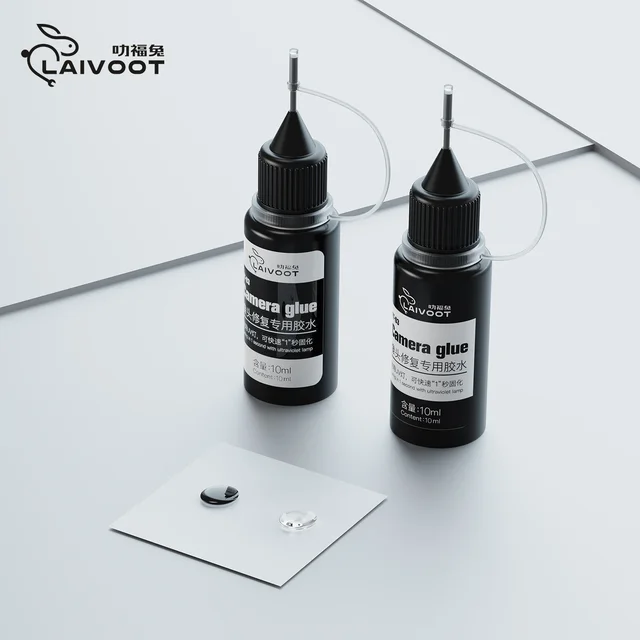 1 szt. 10ml przezroczysty/czarny klej do naprawy face ID Dot matrix 2S szybkoutwardzający aparat UV glu klej do naprawy klej uszczelniający