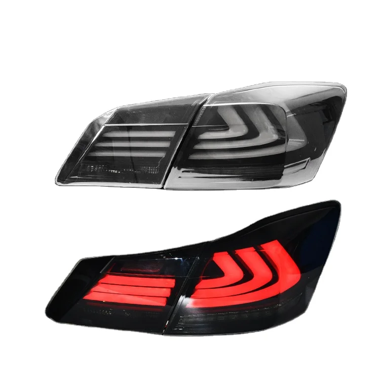 Pair Of Car Tail Light Assembly For Honda Accord 9th 2013-2015 LED Brake Signal light Tuning Parts Car Rear Lamp System