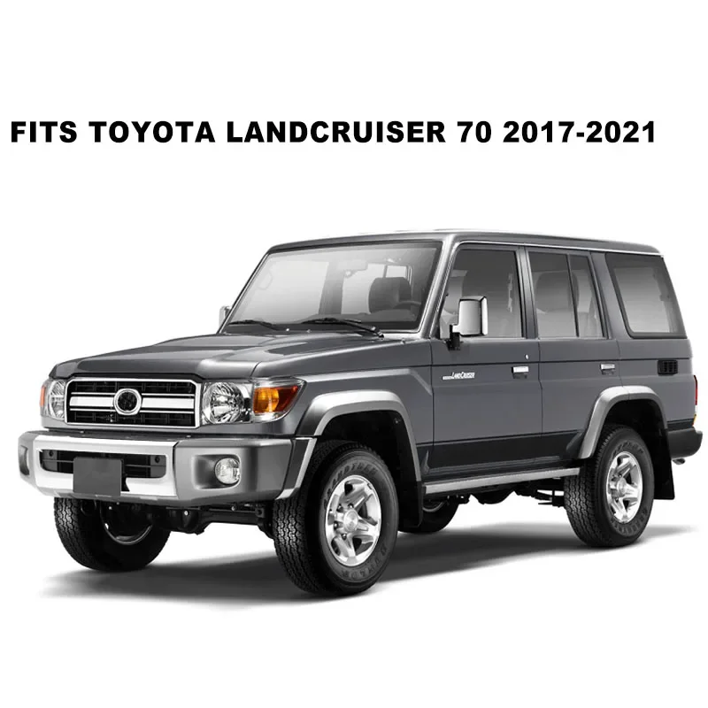 Bonnet Guard For Toyota Landcruiser 70 76 78 Series 2017 2018 2019 2020 2021 Hood Bonnet Deflector Bug Shield Bug Bar Guard