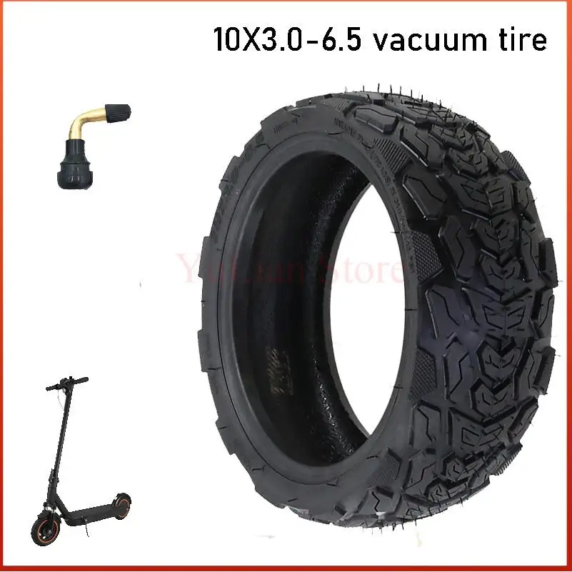 

10x3.0-6.5 Off-road Tubeless Tire Thicker Vacuum Sear Resistant Tire for Electric Scooter 10*3.00-6.5 Tyre Acessories