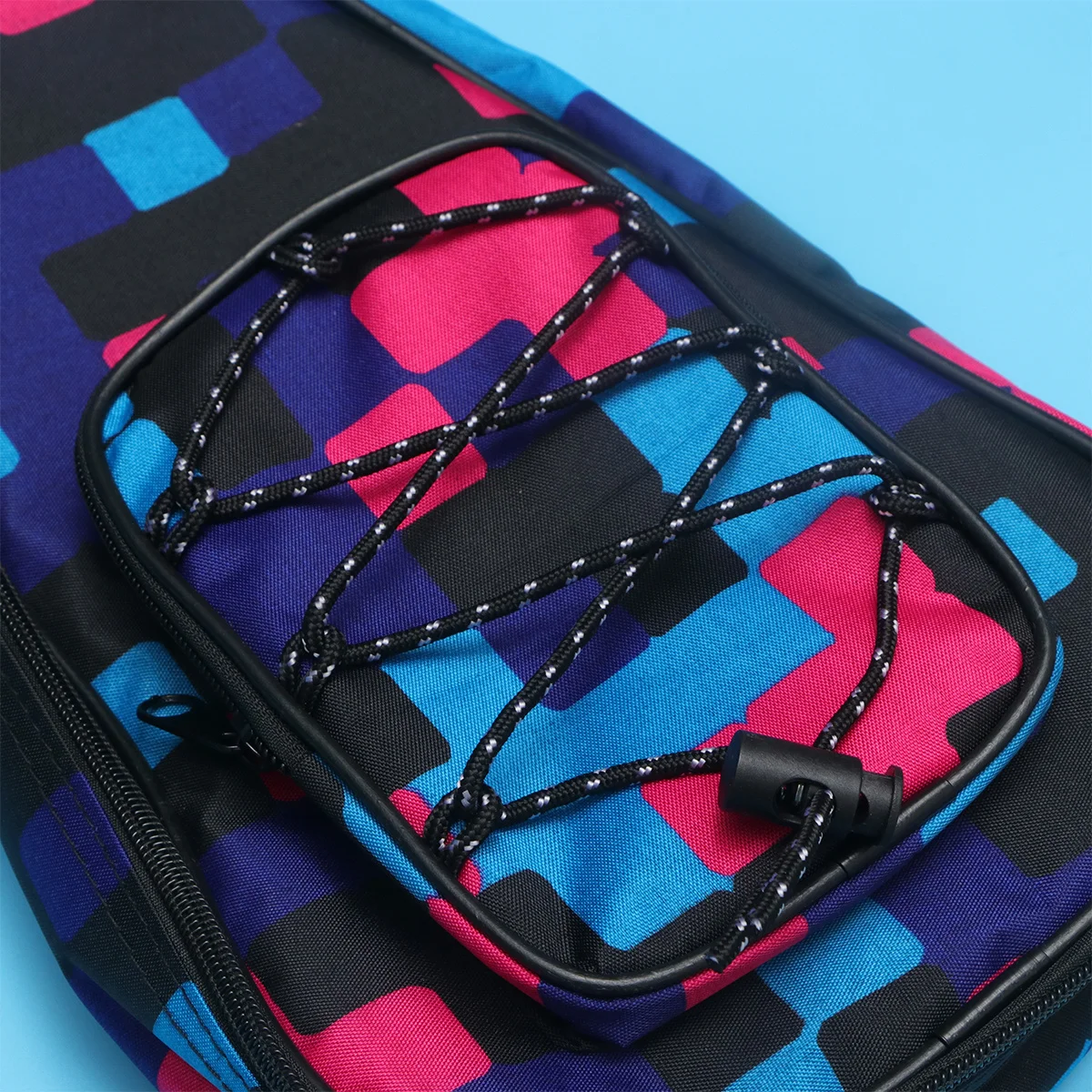 

21 Inch Ukulele Carry Bag Double Shoulder Backpack Adjustable Strap Cotton Padded Storage Bag Musical Instrument Case