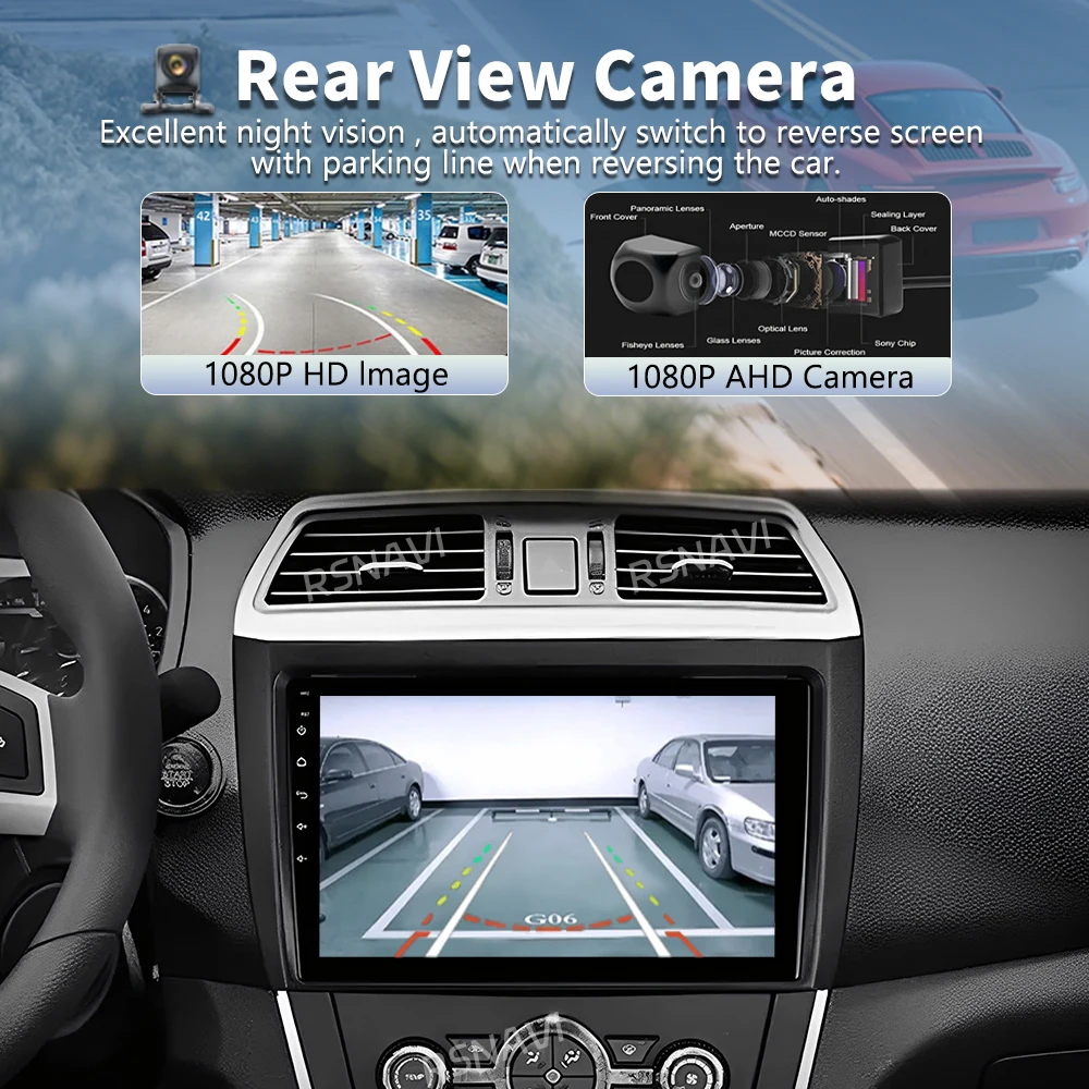 Android 16 Carplay Auto For Lifan 620EV 650EV 2015-2019 Car Radio Wireless Multimedia Video Player GPS Navigation Stereo Audio