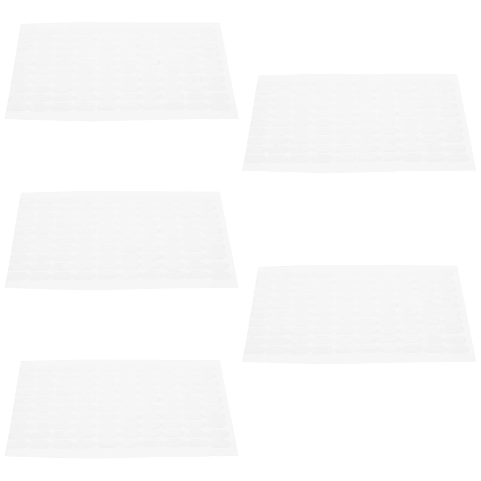 شريط لاصق مزدوج الجوانب مقاوم للماء 500 قطعة نقاط لاصقة شفافة قابلة للإزالة للتعليق على الحائط حرفية تركيب لا آثار نقاط الغراء #1