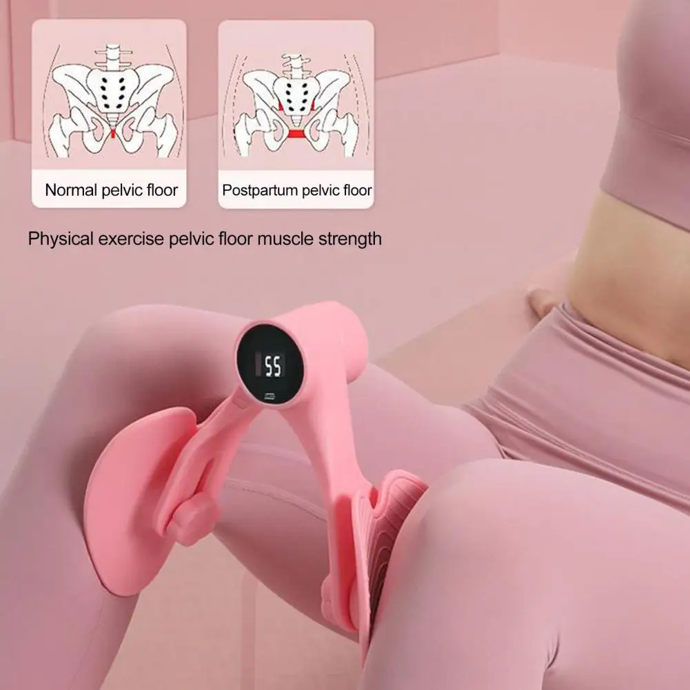 Maître des cuisses avec compteur écran LCD 3 niveaux réglable ergonomique entraîneur musculaire du plancher pelvien hommes femmes intérieur cuisse jambe hanche Ex