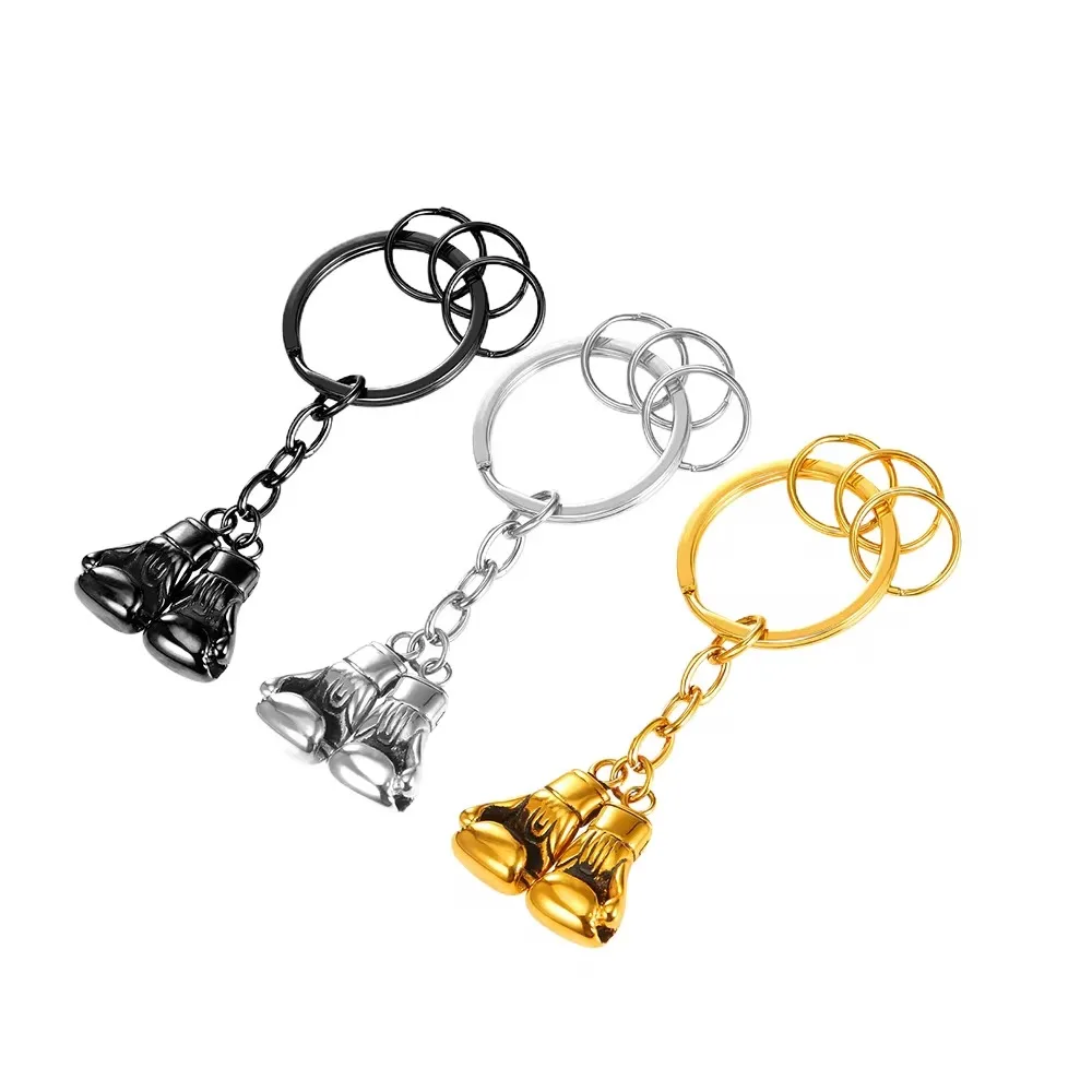 Erkekler kadınlar için moda paslanmaz çelik yumruk eldiven anahtarlık serin araba anahtarlık ev dekorasyon Accessaries sıcak satış jewgifts hediyeler