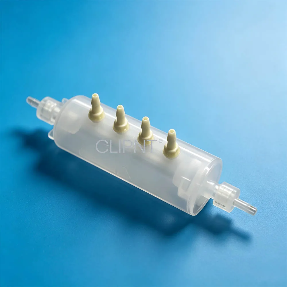 1PC XP600 4720 I3200 Printhead DTF DTG L1800 White Shunt Printer Ink Circulation Splitter Filter Buffer Bottle