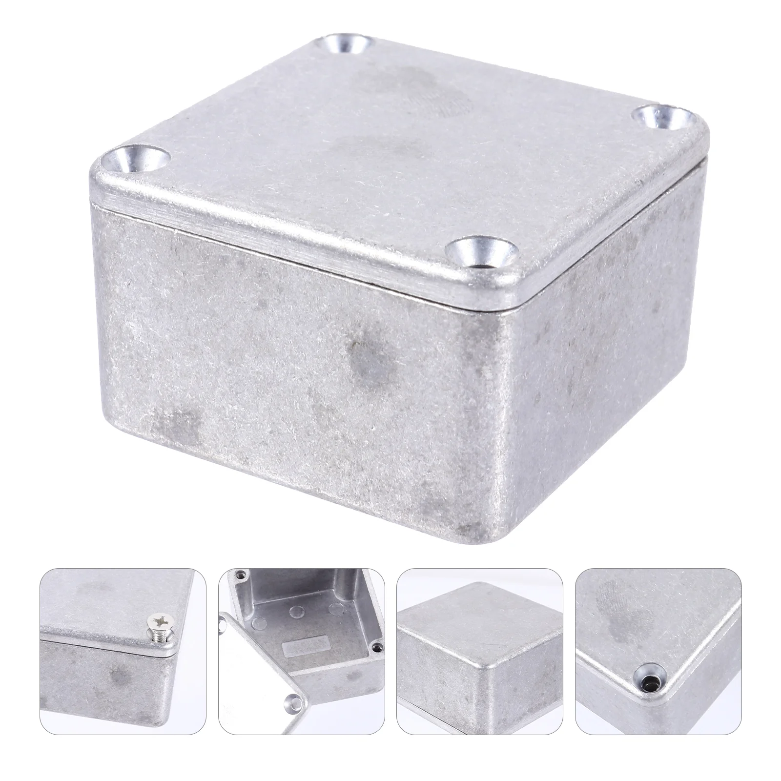 

Hot 125B 1590LB Style Aluminum Case Stomp Box Case Metal Stomp Box Guitar Effects Pedal Enclosure Guitar Effects Pedal