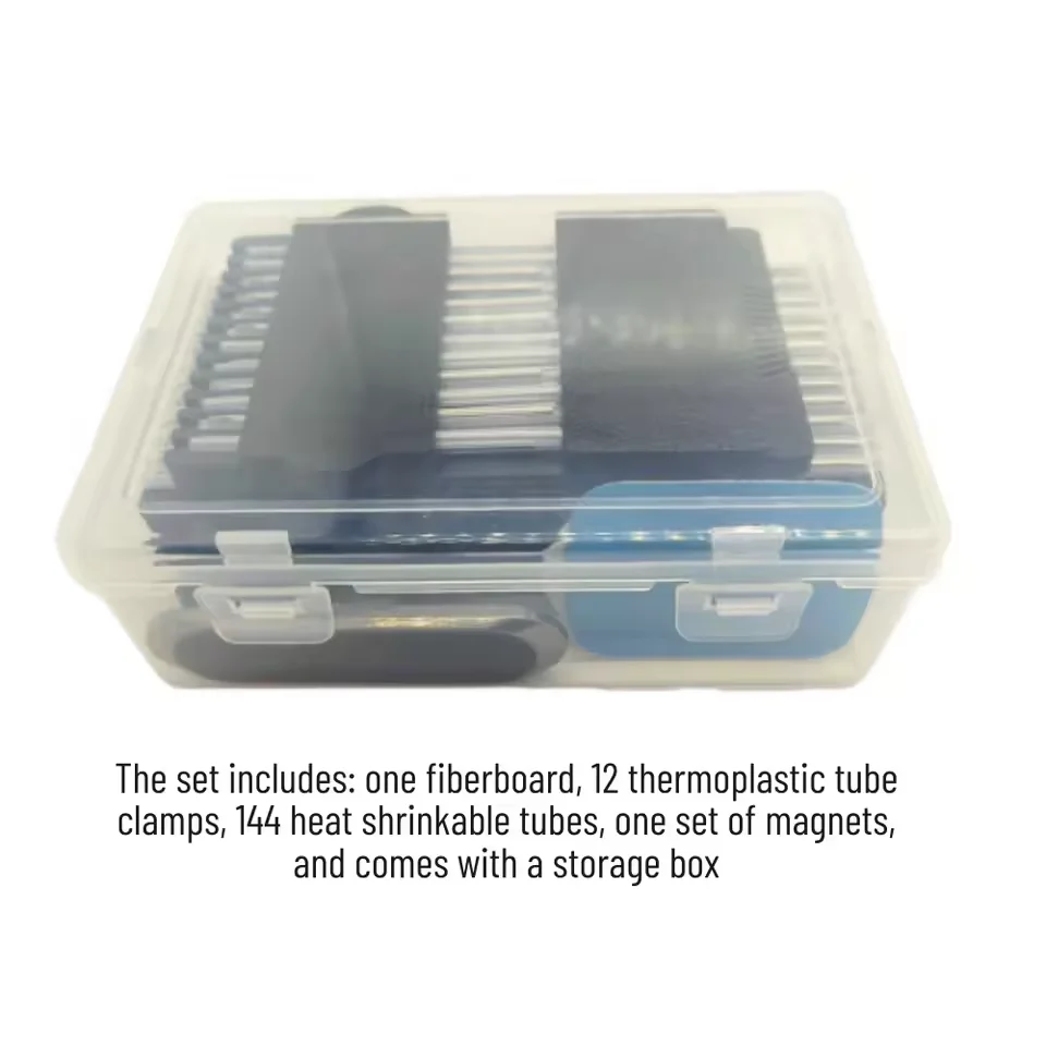 Papan Penarik Serat Tabung Susut Panas, Alat Bantu Penarik Serat Tabung Susut Panas, Set Penjepit Tabung, Papan Penarik Serat