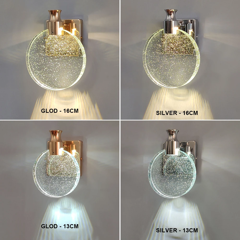 Apliques de luz LED de pared I - Lighting Home Decor Items reseña y precio