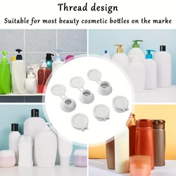 3pcs Bottle Emptying Kit Multifunctional Inverted Bottle Caps Leak-Proof Thick Liquid Bottle Cap Set for Kitchen Bathroom
