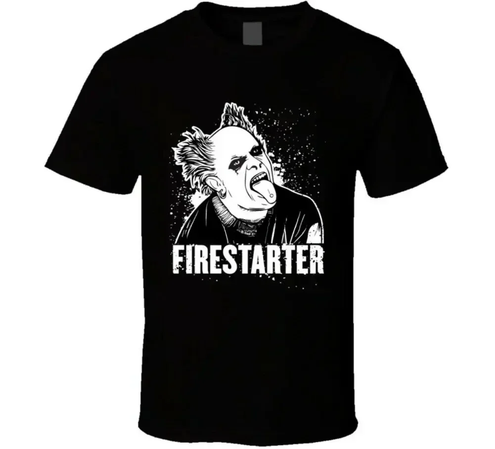 Firestarter The Prodigy Flint Memorial Music Artist Fan fashion Round neck Informal streetweat harajuku summer New Arrival