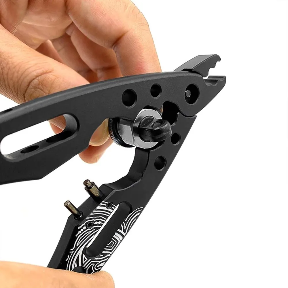 New Metal Shock Ball End Pliers Black Professional RC Repair Pliers Multi-Functional Clamp Pliers Tools fot RC Crawler Car