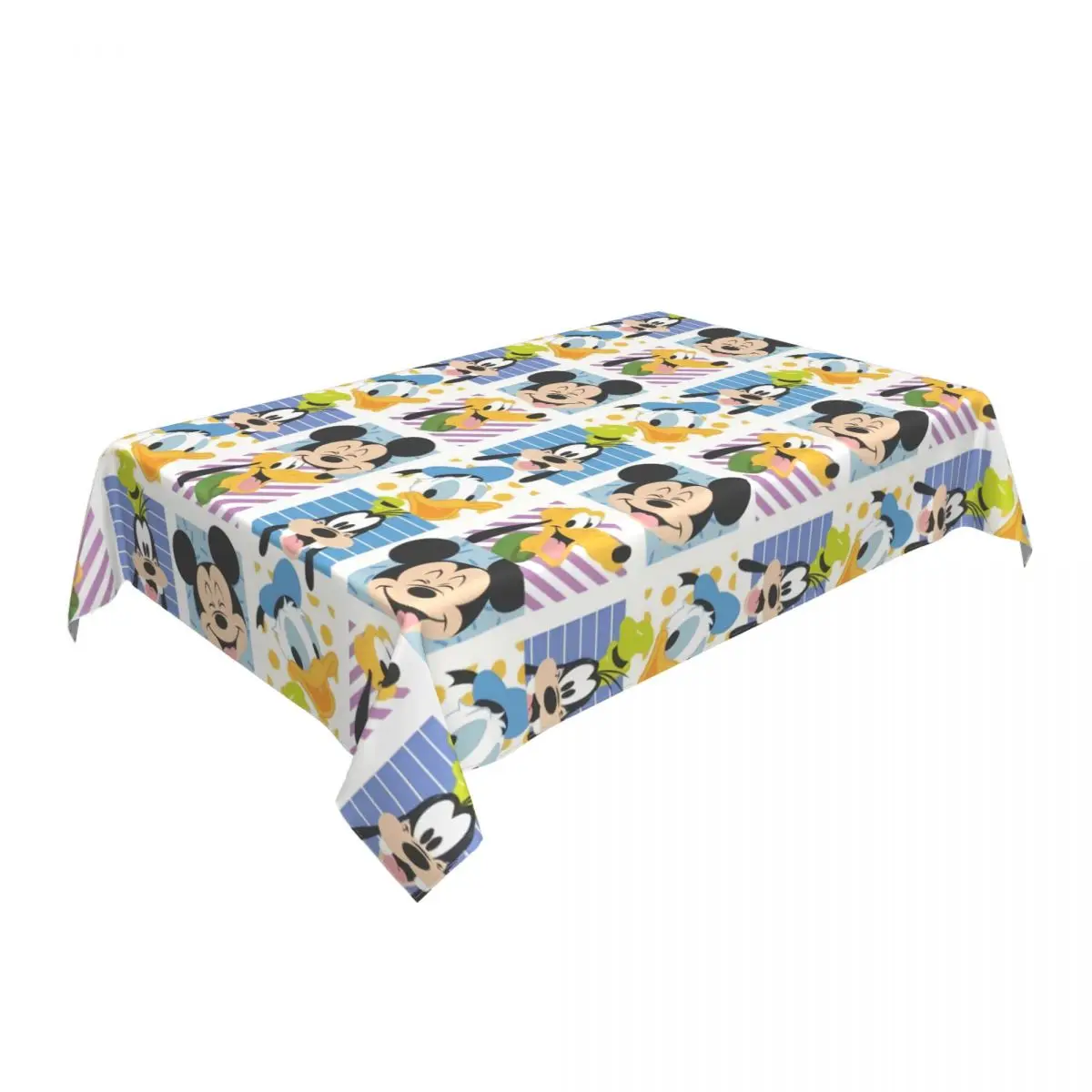 Custom Rectangular Disney The Mickey Mouse And Donald Duck Tablecloth Fit 40