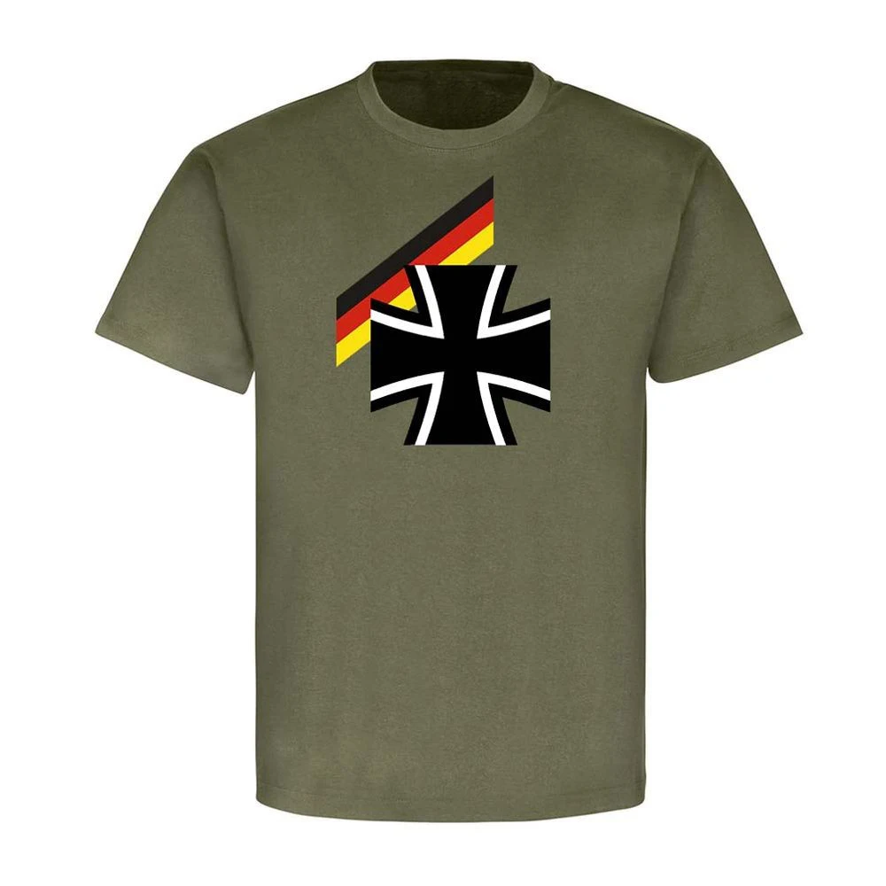 Federal Army BW Bundeswehr Military Soldiers Flag Deutschland T-Shirt 100% Cotton O-Neck Summer Short Sleeve Casual Mens T-shirt