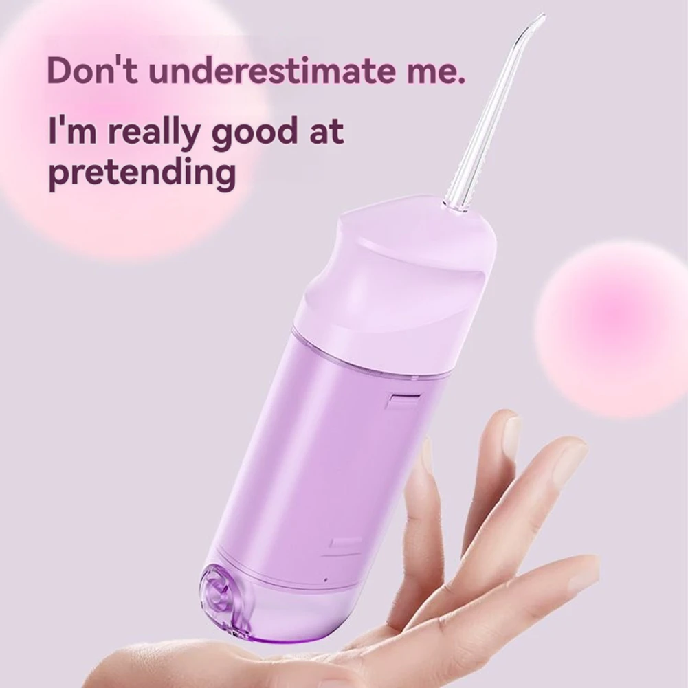 【24H-البيع!】جهاز تنظيف الأسنان بالماء لتقويم الأسنان، جهاز تنظيف الأسنان بالماء الكهربائي المحمول IPX7، سعة خزان المياه المقاوم للماء: 180 مل