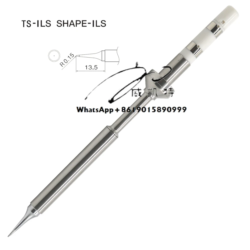 

TS-ILS TS100 MIni Digital Electric Soldering Iron Tip Lead Free Replacement MIni TS100 Tips with 11 Models of Tip