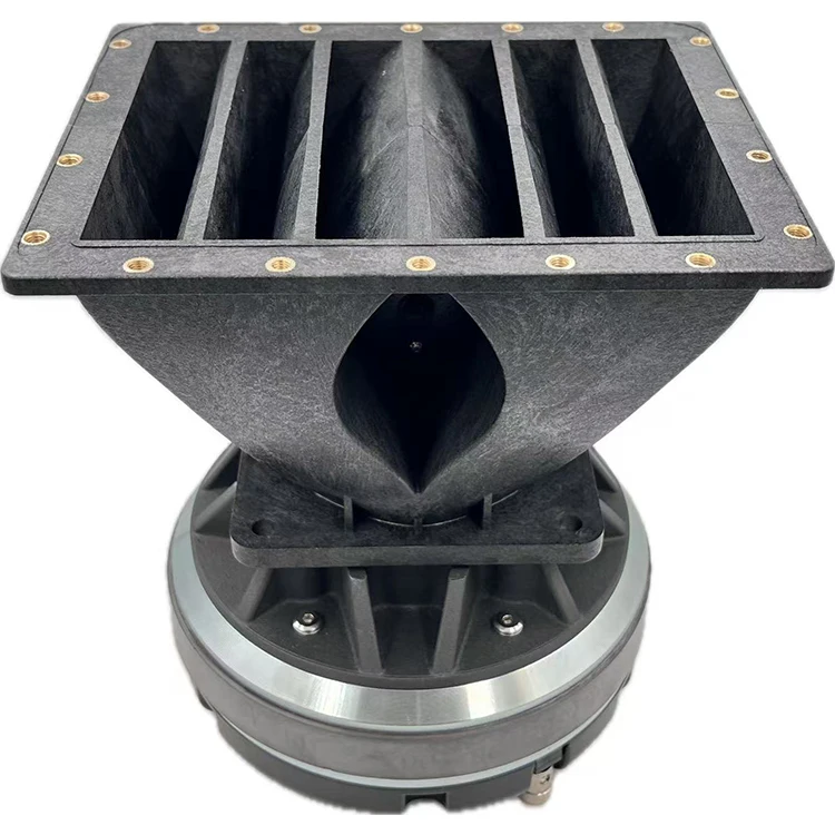 نمط جديد 2 بوصة حجم الحلق Difusor خط صفيف الدليل الموجي المتكلم سائق القرن