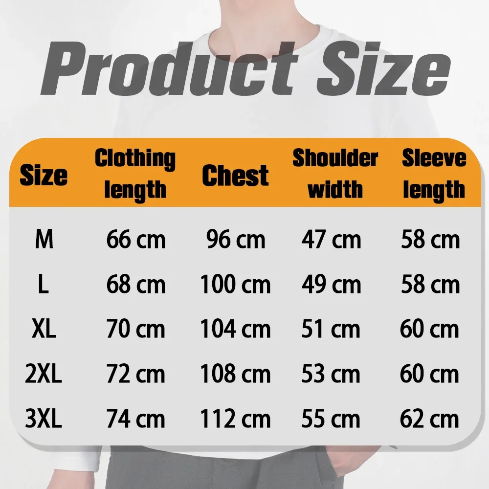 

Custom long-sleeved cotton T-shirt