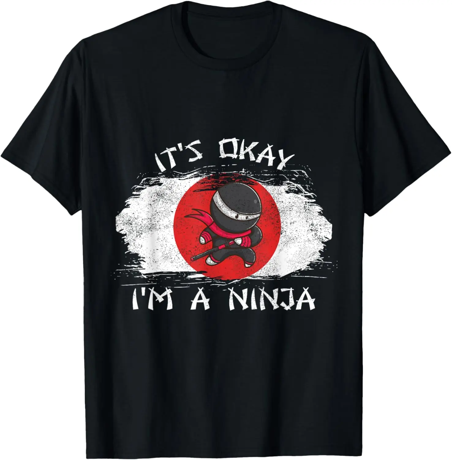Camiseta divertida, es bien, soy un Ninja, resourceful Master Stealthy Ninja