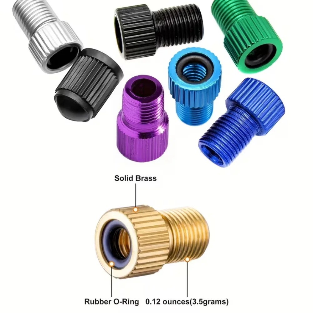 20-Piece Valve Stem Cap Set, Aluminum Alloy Multi-Mode Valve Dust Cover, Suitable for Cars and Motorcycles view 3