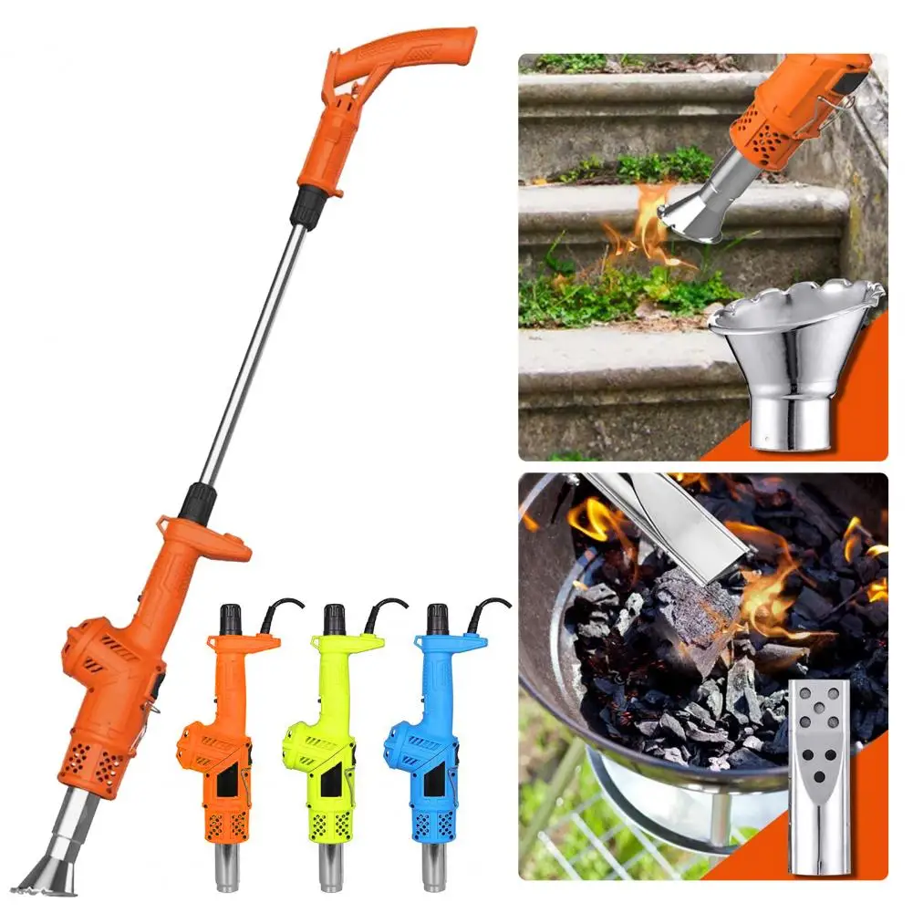 

Electric Weed Burner Wand With Handle Temperature Adjustable Portable UK Plug Weed Burner With Nozzles Replacement For Gardening