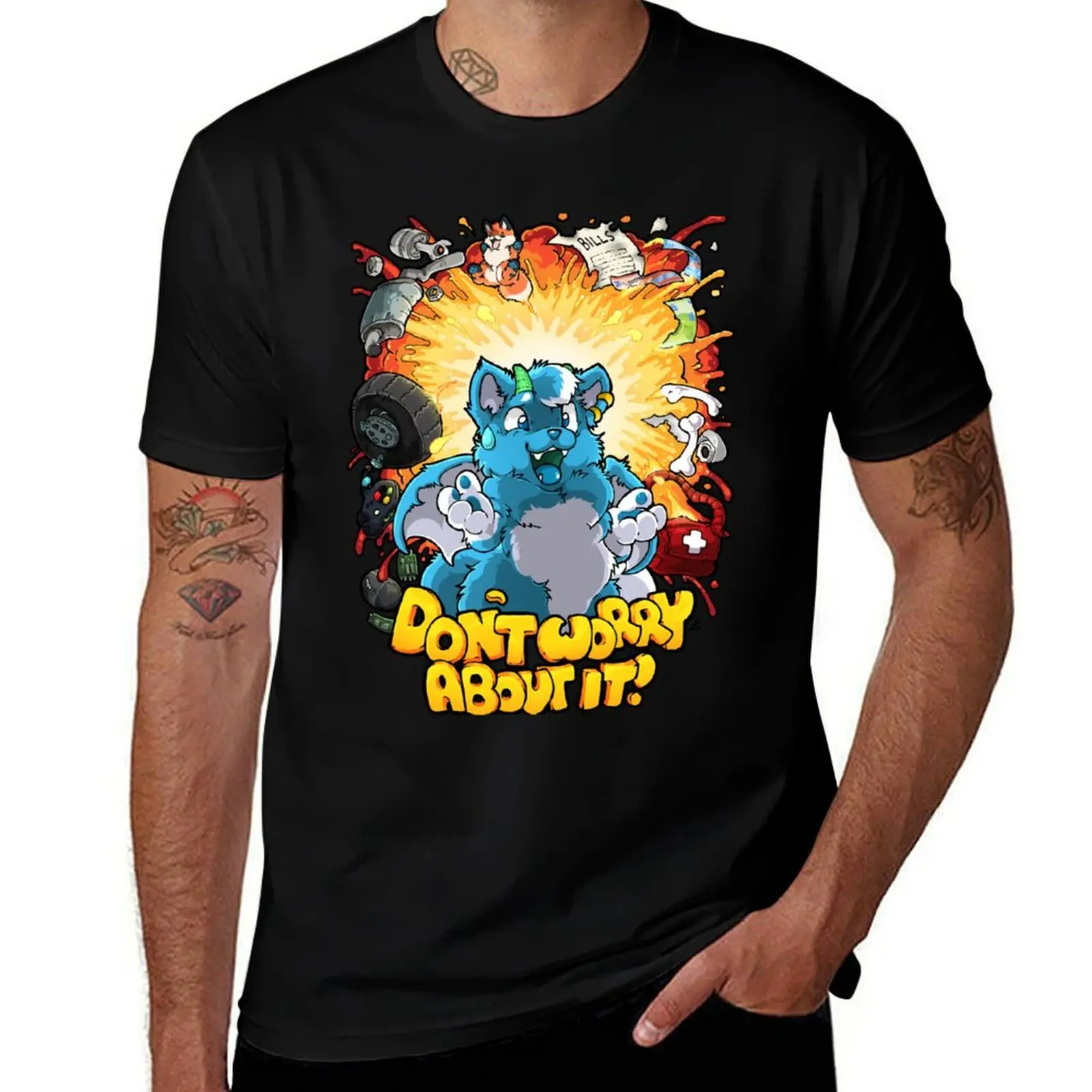 Don't Worry about it! T-Shirt Soft Lightweight Cotton T-Shirt