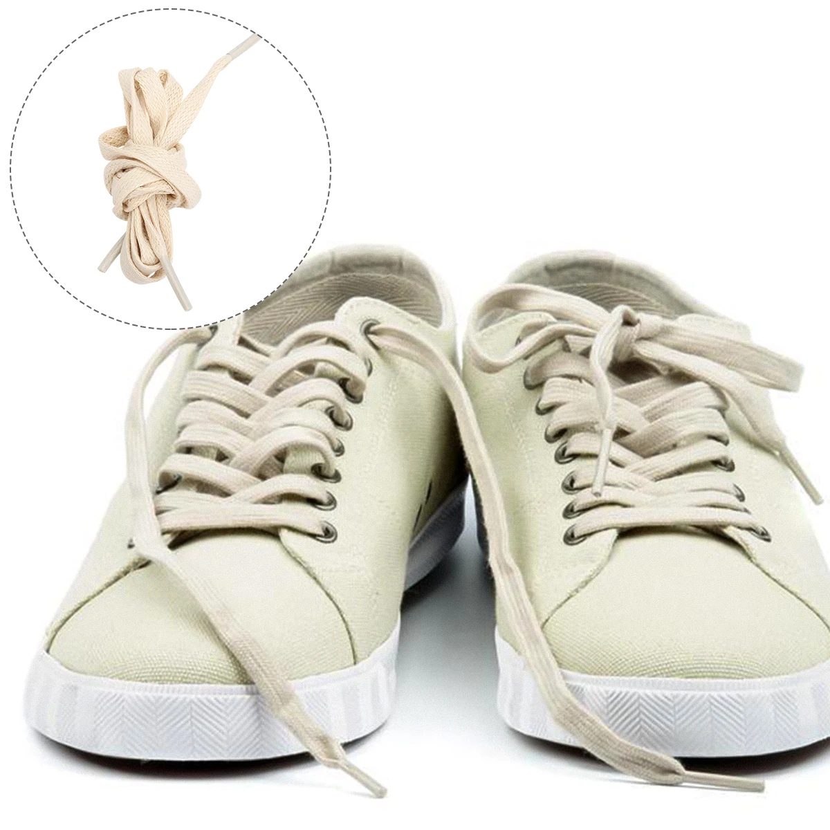 

Waxed Shoelaces Fashionable Sneakers Work Boots Colorful Casual Tie Cotton Flat