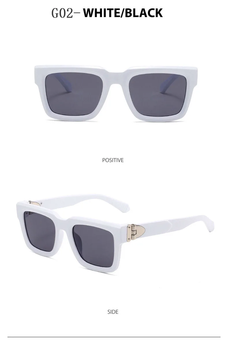 Millionär Quadratische Sonnenbrille Männer Vintage Luxus Sonnenbrille 2025, trendige Mode Gläser Gafas De Sol Hombre Lunette Soleil Femme – Detail 17