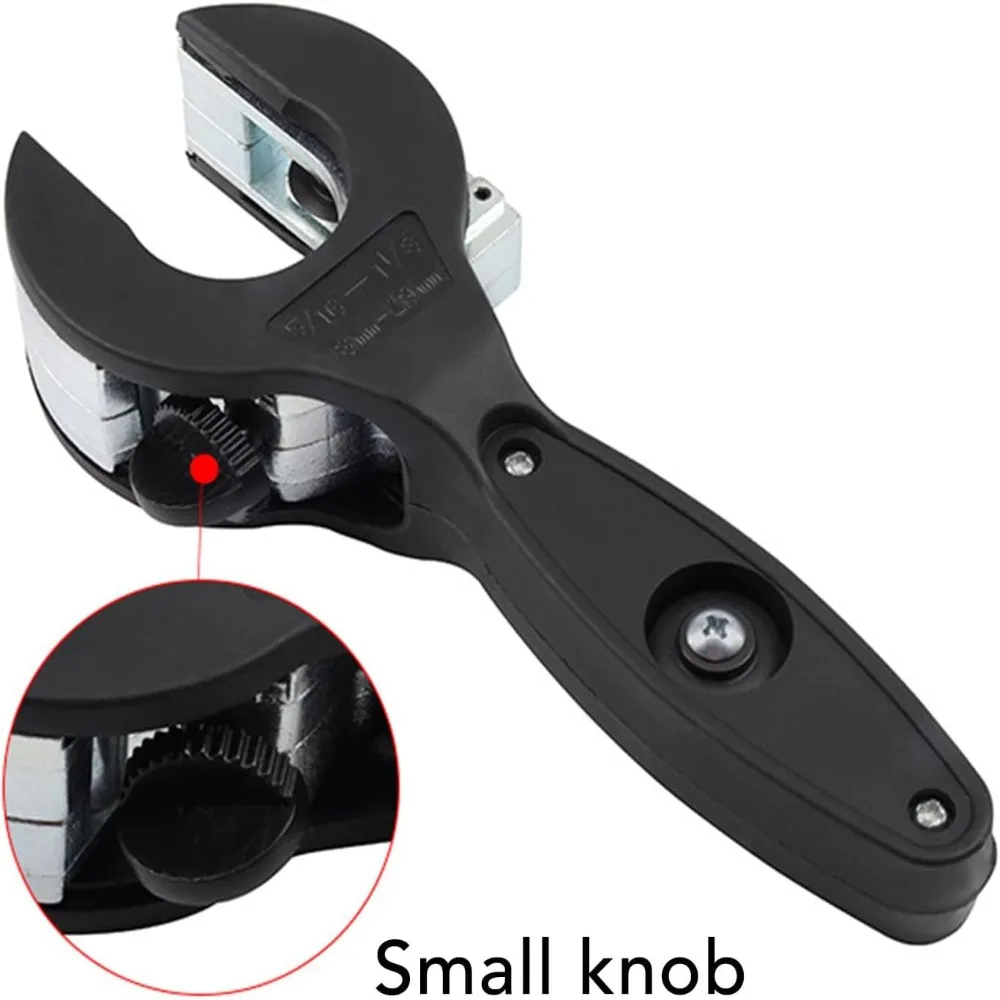 Ratcheting Mechanism Ratcheting Tubing Cutter Long Handle Design 5/16 To 1-1/8 Inch Copper Pipe Cutter 2 In 1 Function