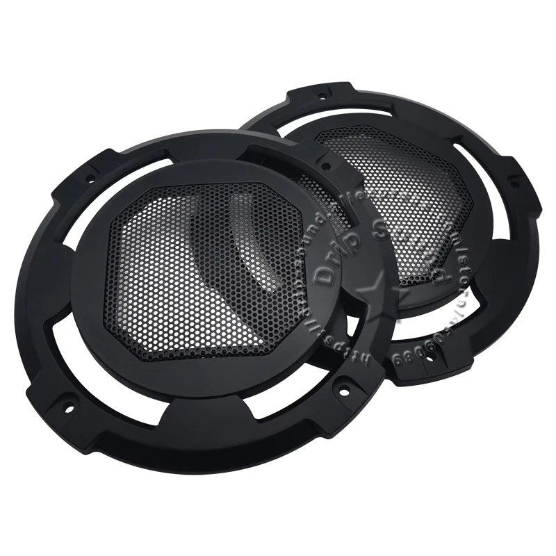 For 5" Inch Speaker Grill Cover Hige-grade Home Audio Conversion Net Decorative Circle Metal Mesh Protection 156mm Black/lSilver