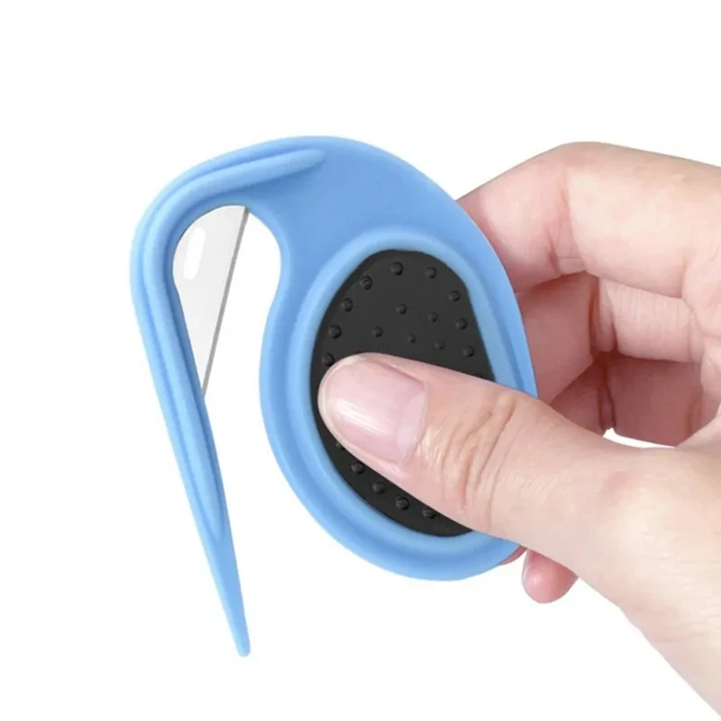 Pente para animais de estimação, nó aberto, faca, pente, escova de cabelo para cães, gatos, filhote de cachorro, removedor de pelos, suprimentos para cuidados com animais de estimação, verde