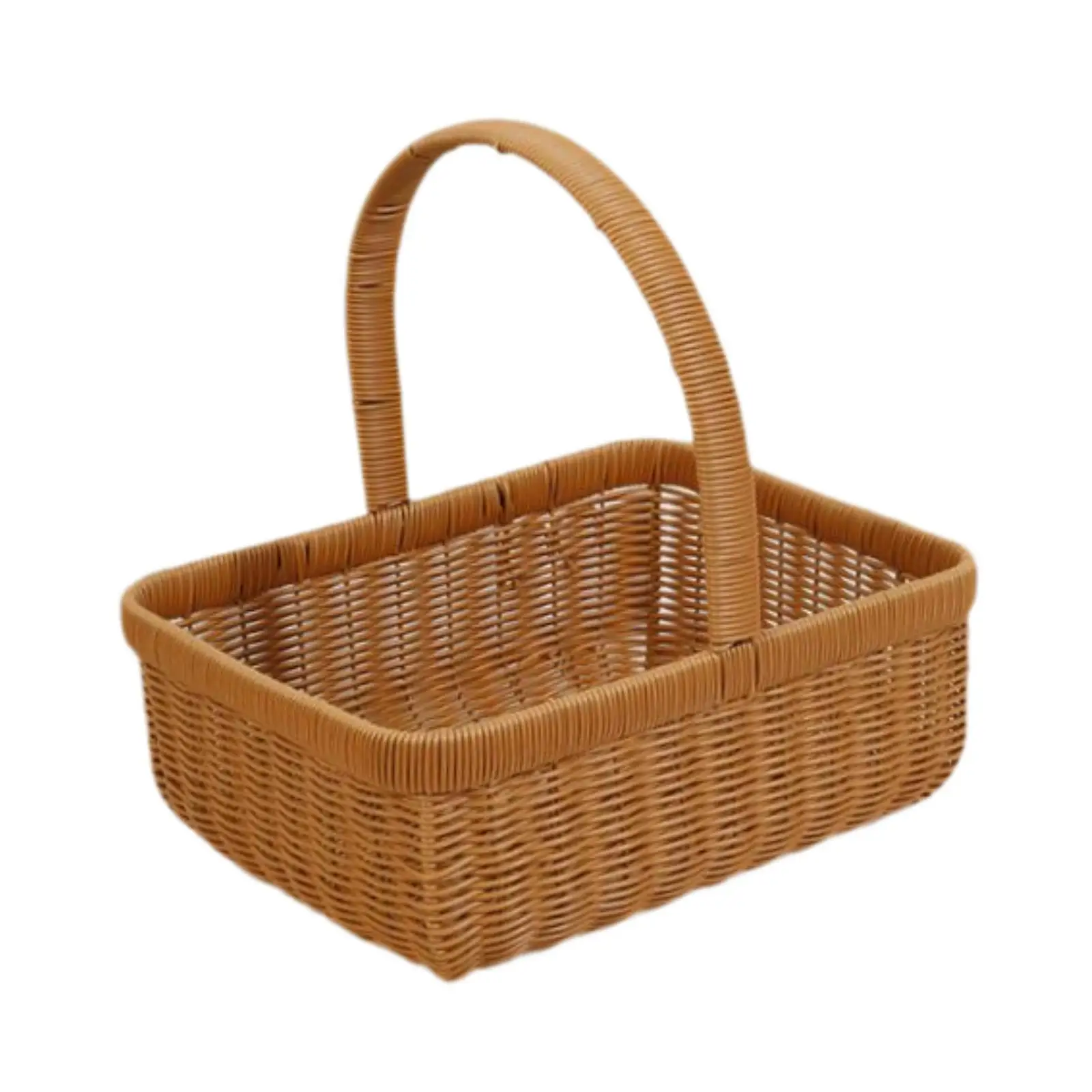 Picnic Baskets with Handle Farm Vegetable Fruit Picking Basket for Gathering