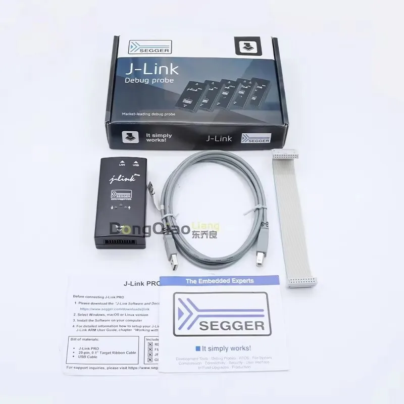 

SEGGER original J-LINK PRO 8.12.00 jlink programming simulation download burning debugger