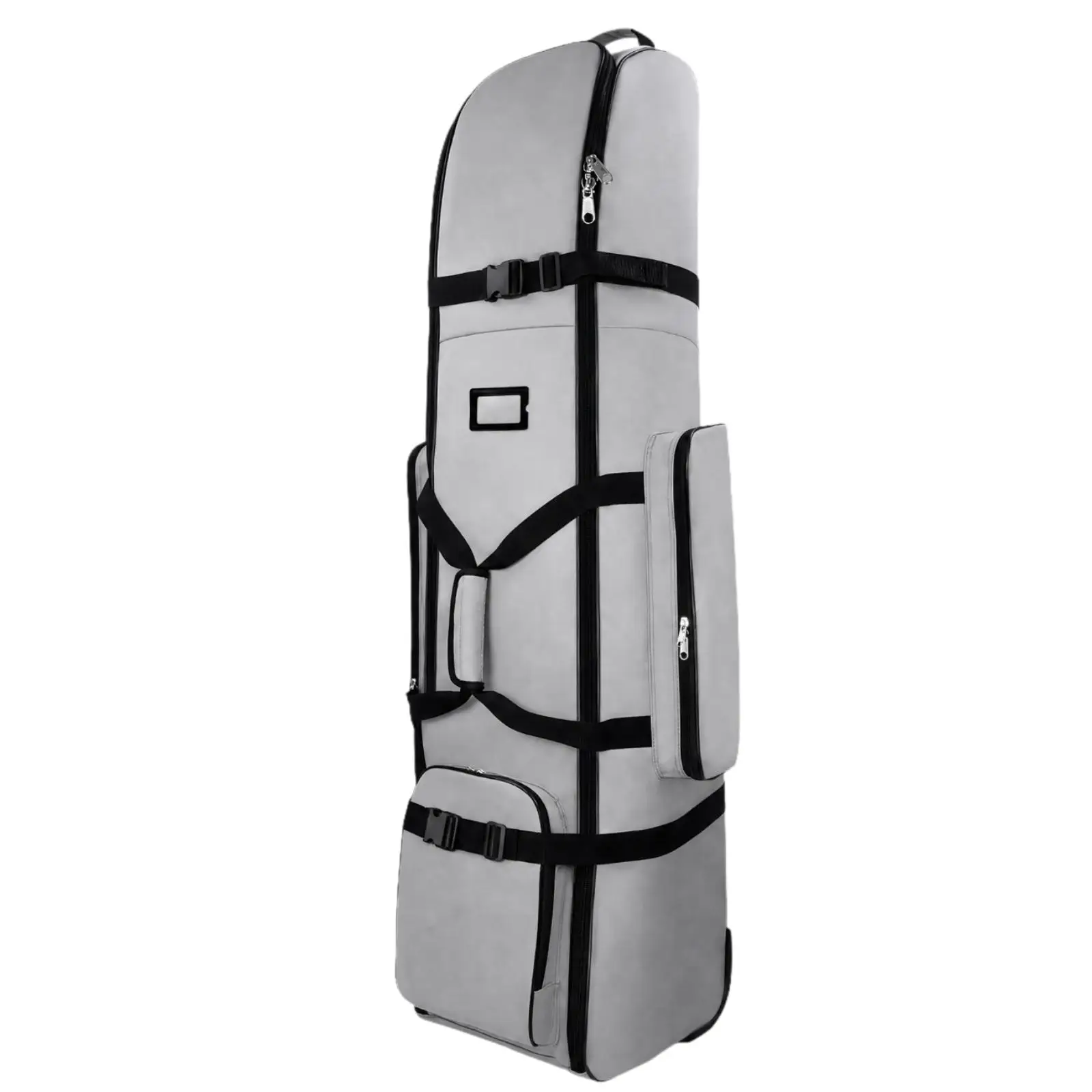 Soft-Sided Golf Travel Bag with Wheels Water-Resistant Golf Travel Bag Rolling Safeguarding for Golfers, Road Trips