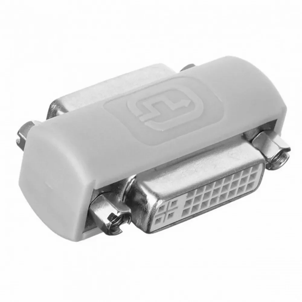 DVI-I 24 + 5 Feminino para DVI 24 + 5 Vídeo Feminino Conversor Adaptador Conector, Straight Through Extension Head Display