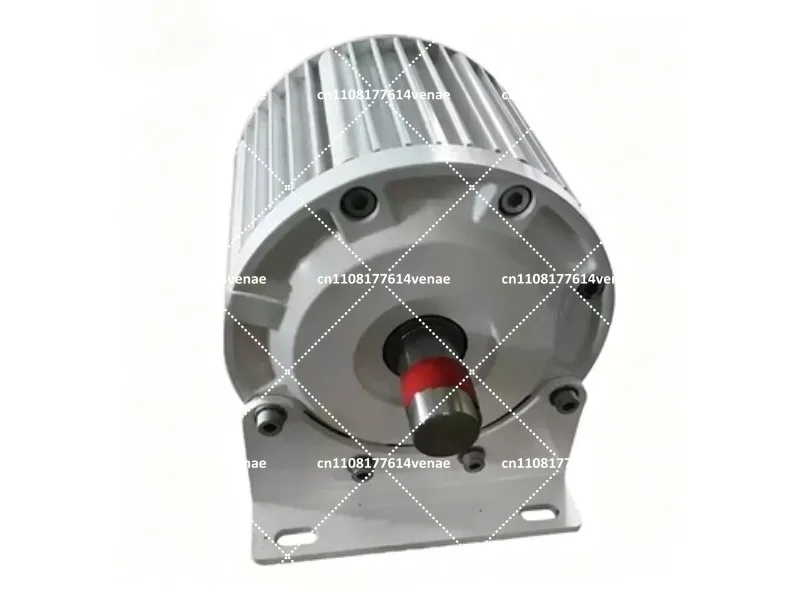 Three Phase AC 600W 500RPM 50Hz 24V to 380V Straight Shaft Conical Shaft Permanent Magnet Generator